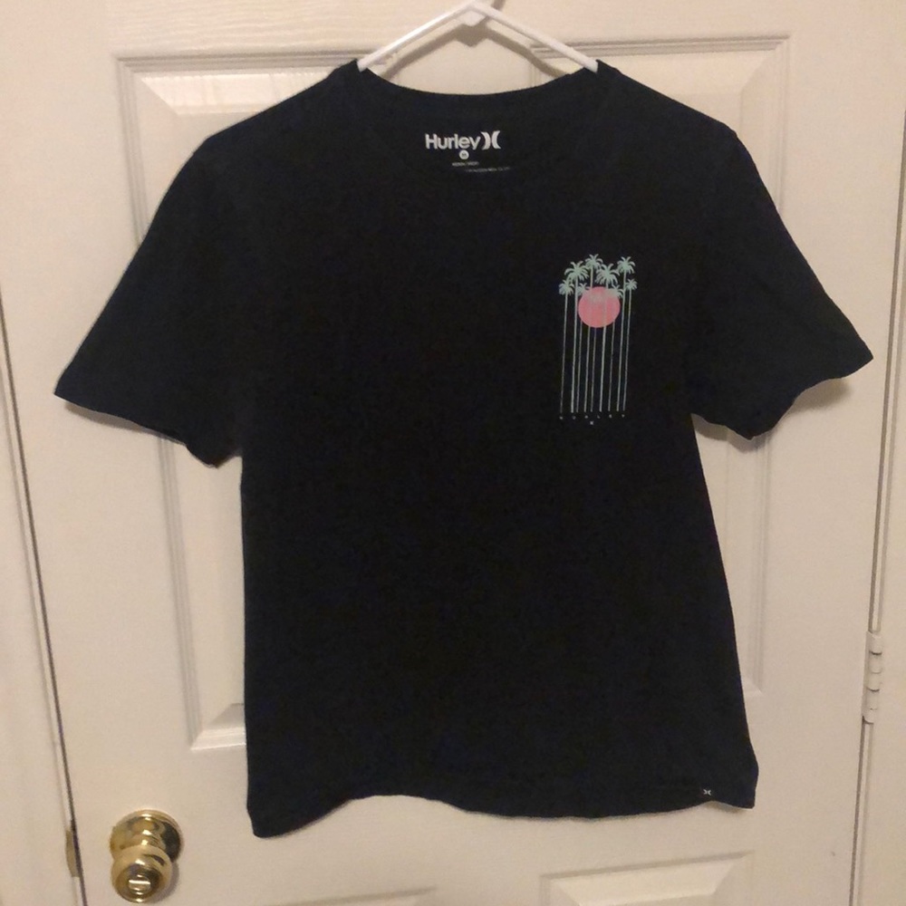 Men’s Black Hurley T-Shirt Size Medium